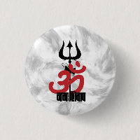 Dios hindú Shiva Om Namah Shivay con OM tridente