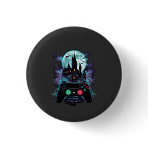 Diseño de Gamer de Terror de Castillo Embrujado