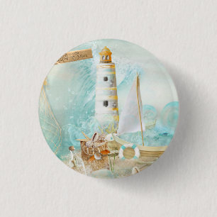 Chapa Redonda De 2,5 Cm Diseño de la Serie Náutica 11