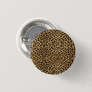 Chapa Redonda De 2,5 Cm Diseño de leopardo