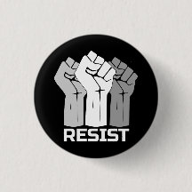 Diseño de protesta de puños levantados Resistir