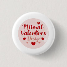 Diseño tipográfico minimalista de amor para el Día