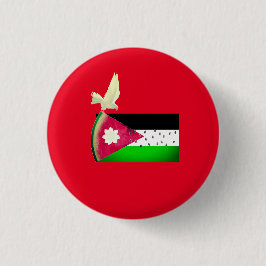 Chapa Redonda De 2,5 Cm Diseños de sandías para el apoyo de Palestina Roja