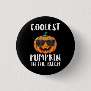 Chapa Redonda De 2,5 Cm Disfraz de calabaza más genial de Halloween para h