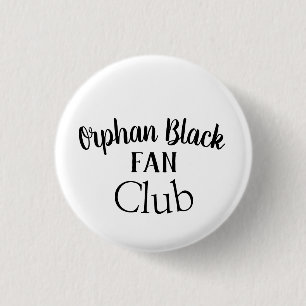 Chapa Redonda De 2,5 Cm Diversas fuentes del club huérfano de BlackFan