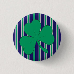 Chapa Redonda De 2,5 Cm Diversión y fantasía Shamrock