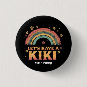 Chapa Redonda De 2,5 Cm Divertido "Vamos a tener un Kiki" transgénero LGBT