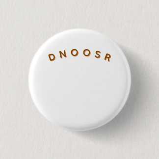 Chapa Redonda De 2,5 Cm DNOOSR Marca de Lujo Minimalista 