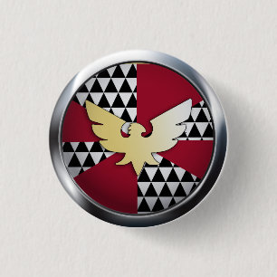 CHAPA REDONDA DE 2,5 CM DRAG ORIDE MEDALLION