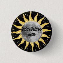Eclipse solar único personalizado 2025