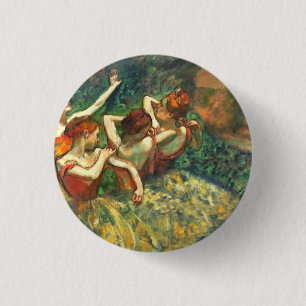 Chapa Redonda De 2,5 Cm Edgar Degas