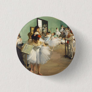 Chapa Redonda De 2,5 Cm Edgar Degas