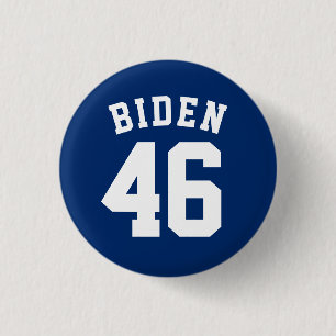 Chapa Redonda De 2,5 Cm EE.UU. - BIDEN 46 Tema deportivo