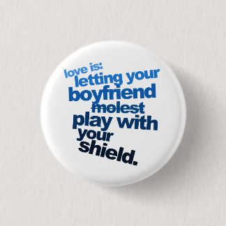 Chapa Redonda De 2,5 Cm El amor es botones - pequeños