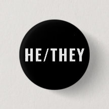 El género Pronounes blanco y negro simple