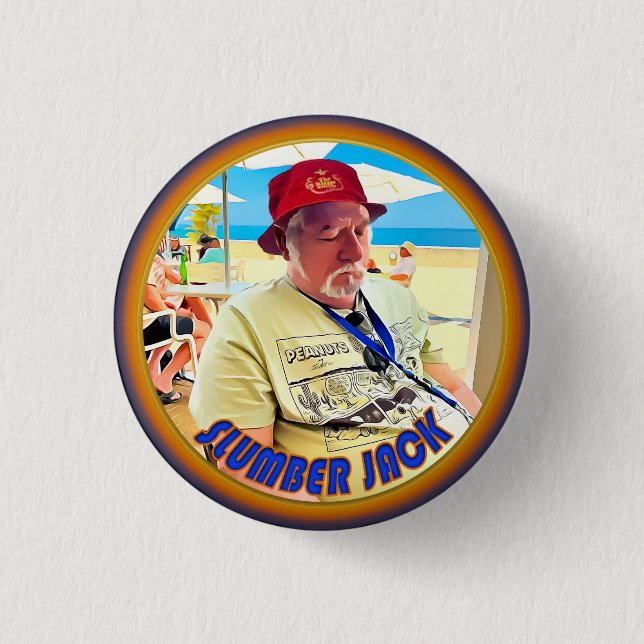 Chapa Redonda De 2,5 Cm El Jack de los Slumber (Anverso)