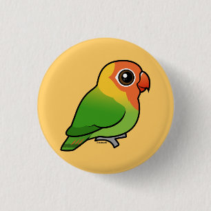 Chapa Redonda De 2,5 Cm El Lovebird de Lilian