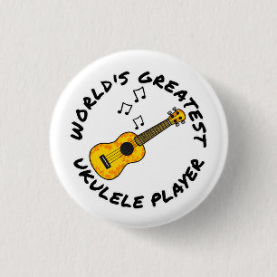 Chapa Redonda De 2,5 Cm El mejor jugador ucraniano del mundo, Uke Player g