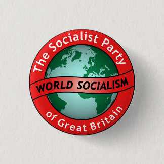 Chapa Redonda De 2,5 Cm El Partido Socialista de color de la insignia de