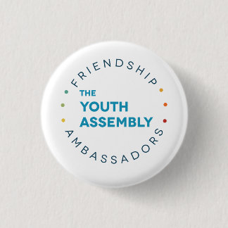 Chapa Redonda De 2,5 Cm El Pin de la asamblea de la juventud