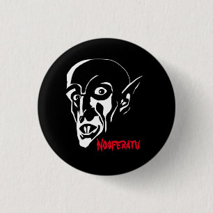 Chapa Redonda De 2,5 Cm El Vampiro Nosferatu