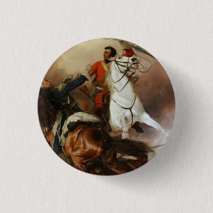 Chapa Redonda De 2,5 Cm El Viejo Richard Ansdell La Lucha Por El Estándar