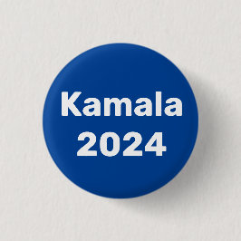 Chapa Redonda De 2,5 Cm Elecciones presidenciales de Kamala 2024