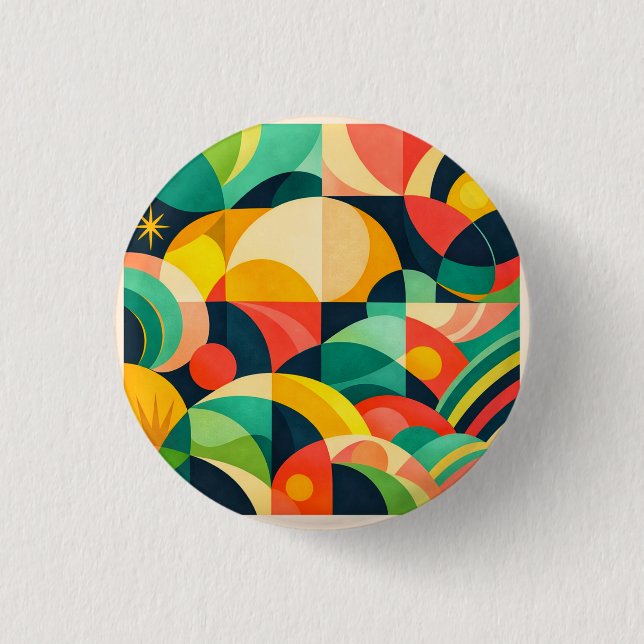 Chapa Redonda De 2,5 Cm Elegante  (Anverso)