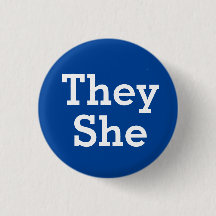Ellas Pronouns Button