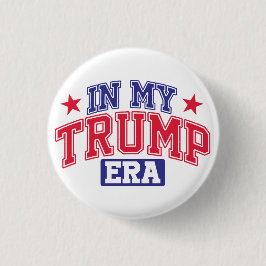 Chapa Redonda De 2,5 Cm En Mi Era Trump 
