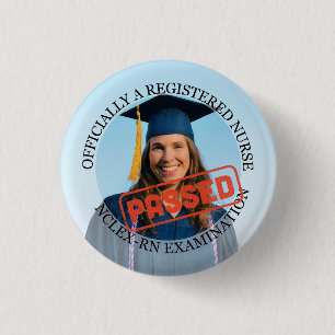 Chapa Redonda De 2,5 Cm enfermero personalizado aprobado nclex rn examen p
