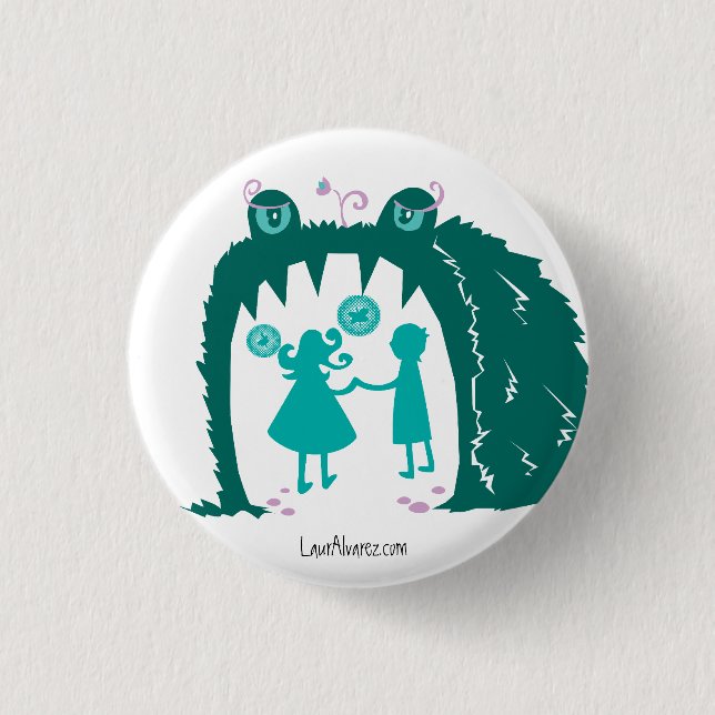 Chapa Redonda De 2,5 Cm Entremos (Anverso)