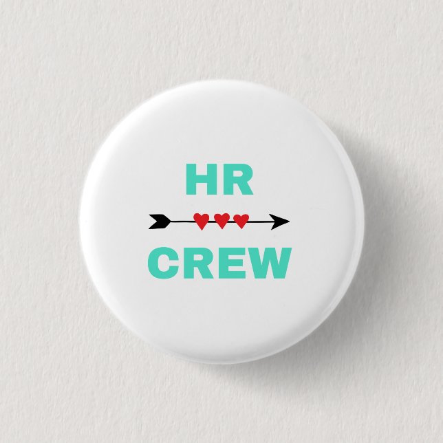 Chapa Redonda De 2,5 Cm Equipo HR 2 (Anverso)