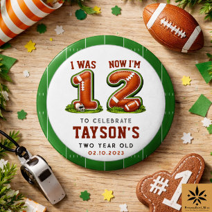 Chapa Redonda De 2,5 Cm Era 1, Ahora Soy 2 – Football America 2º Cumpleaño