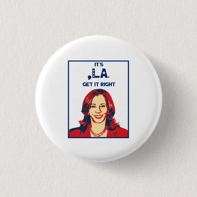 Chapa Redonda De 2,5 Cm Es Comma-La - ¡Entiendan bien! (Anverso)