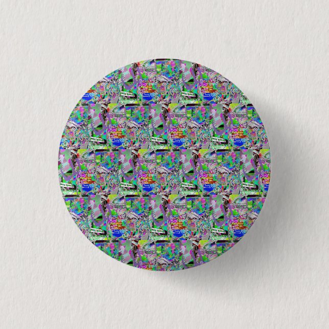 Chapa Redonda De 2,5 Cm ¡Es un diseño, bebé! (Anverso)