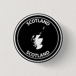 Chapa Redonda De 2,5 Cm Escocia