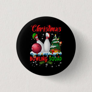 Chapa Redonda De 2,5 Cm Escuadrón de boliche de navidades Dabbing Santa Fu