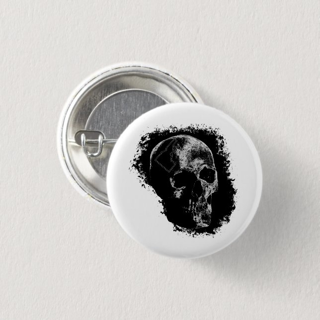 CHAPA REDONDA DE 2,5 CM ESCUELA DE IDAHO (Anverso y reverso)