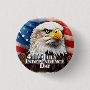 Chapa Redonda De 2,5 Cm Espíritu de independencia