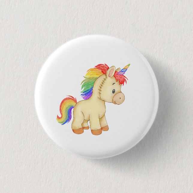 Chapa Redonda De 2,5 Cm Espolvorear el mundo con la magia (Anverso)