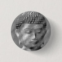 Estatua De La Cara De Buda Blanco Y Negro Formada 