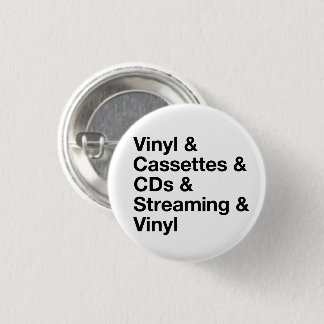 Chapa Redonda De 2,5 Cm Evolution of Music Button