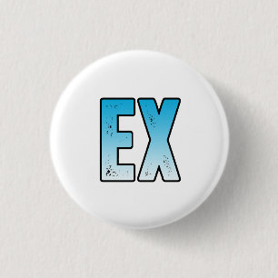 Chapa Redonda De 2,5 Cm ex esposa ex marido