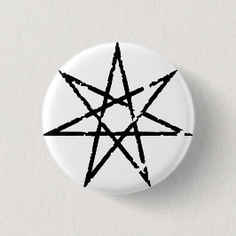 Chapa Redonda De 2,5 Cm Faerie Star Otherkin Pin