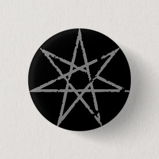 Chapa Redonda De 2,5 Cm Faerie Star Otherkin Pin