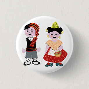 Chapa Redonda De 2,5 Cm falleros