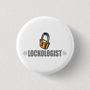 Chapa Redonda De 2,5 Cm Famoso Locksmith