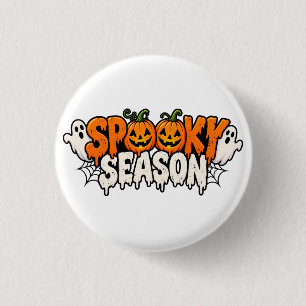 Chapa Redonda De 2,5 Cm Fantasmagórico Halloween Fantasmas