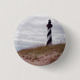 Chapa Redonda De 2,5 Cm Faro de Cape Hatteras